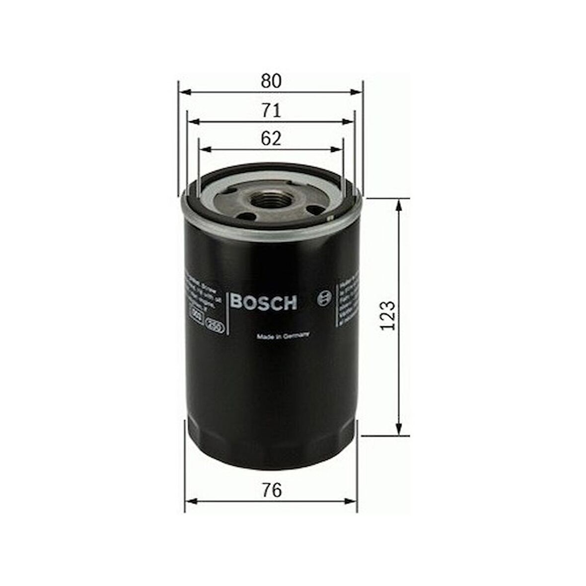 BOSCH SEAT CORDOBA Yağ Filitresi 1995 - 2002 (056115561G)