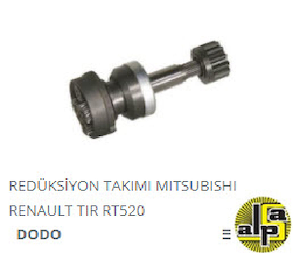 Unıversal Rediksiyonlu Marş Dişlisi-Reno Tir/ford Cargo - Dodo-Rt520