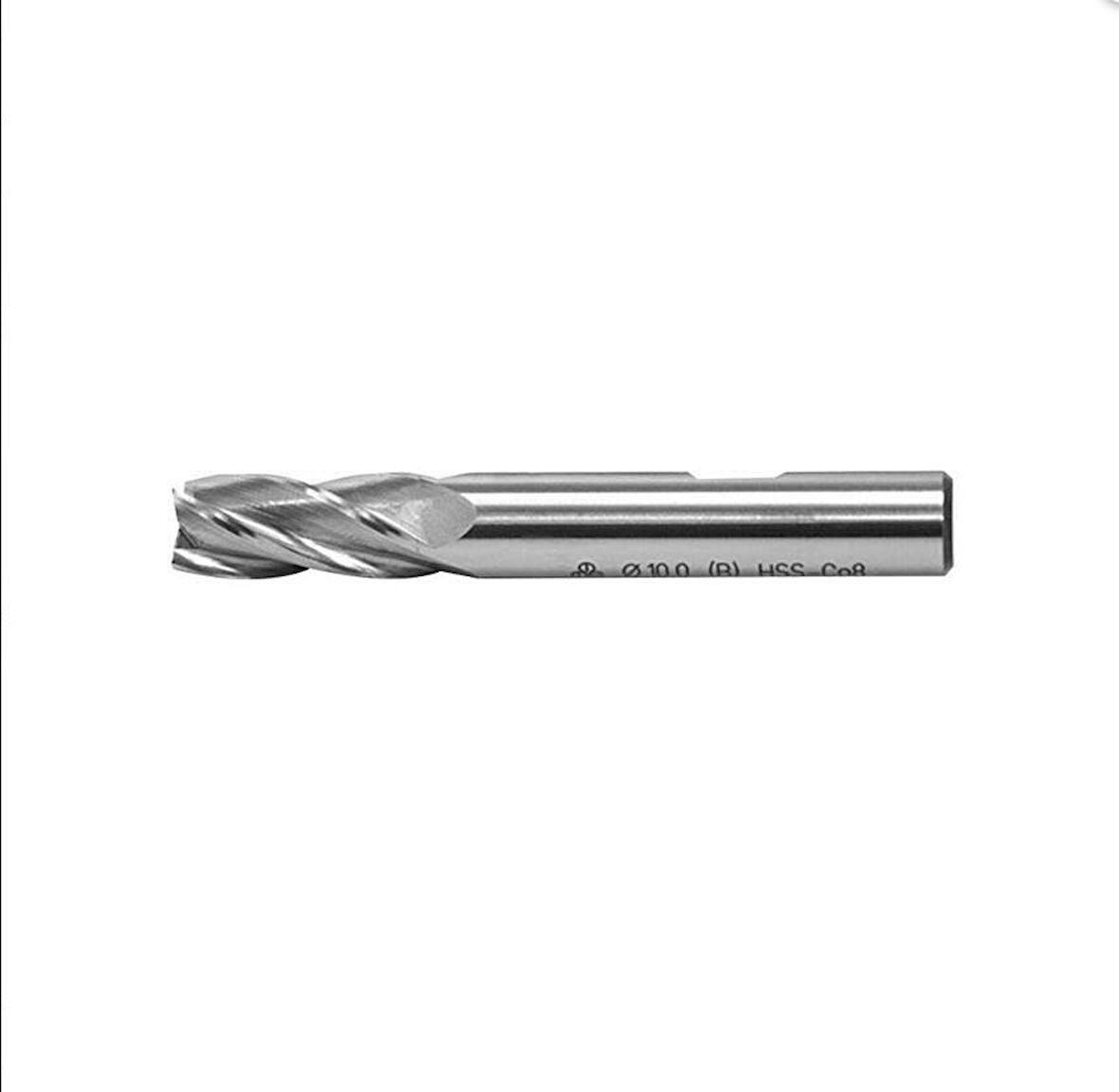 Makine Takım Hsse Co8 Dın 844/Bn Parmak Freze(Kısa) 7.5Mm-Mte B00276180750