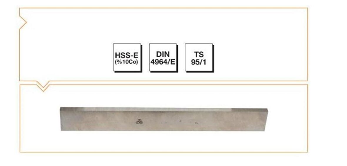 Makina Takım HSSE-Co10 DIN4964 B Torna Kalemi 14X14X100