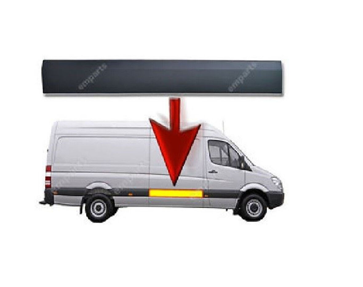 Mercedes Kaplama Sag Yan Kapı Crafter Sprinter 06> - Vortex V2206551