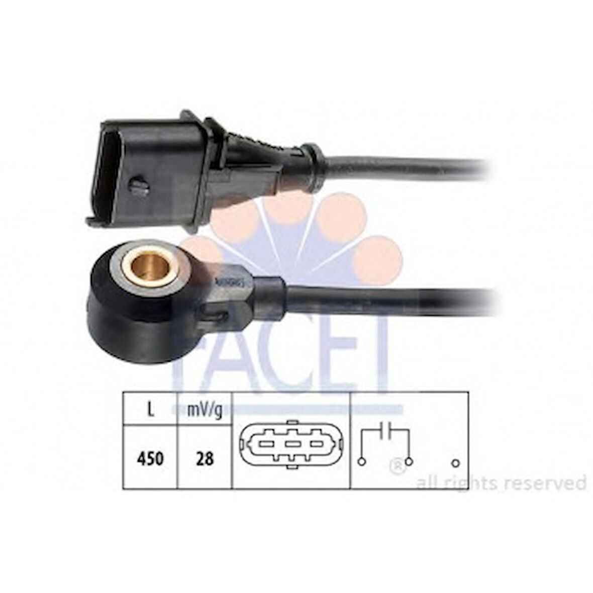 Opel Vuruntu Sensoru Vectra B Z18xe Astra G X20xev Omega B Z22xe - Facet 9.3068