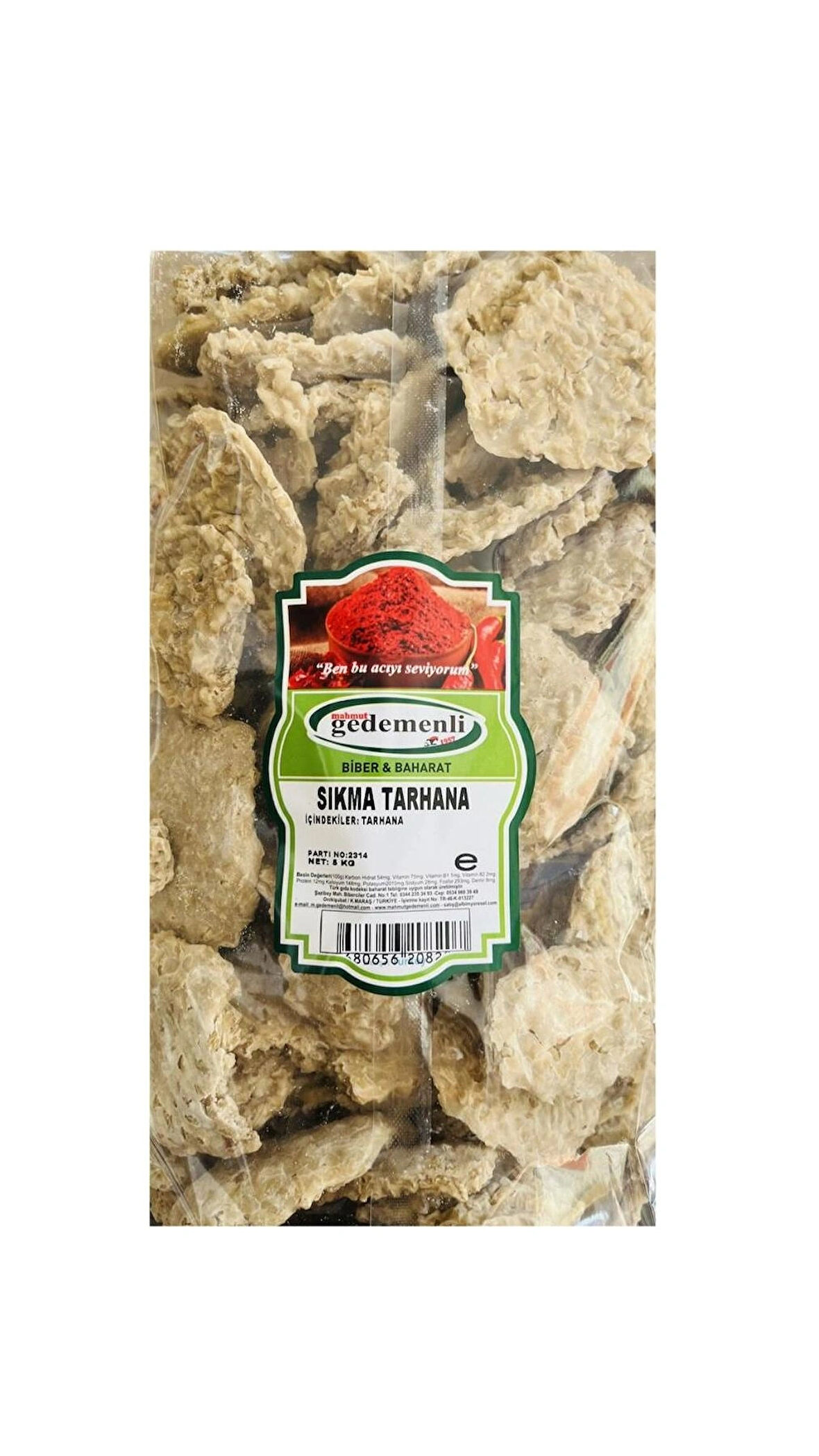 SIKMA MARAŞ TARHANASI 5 KG