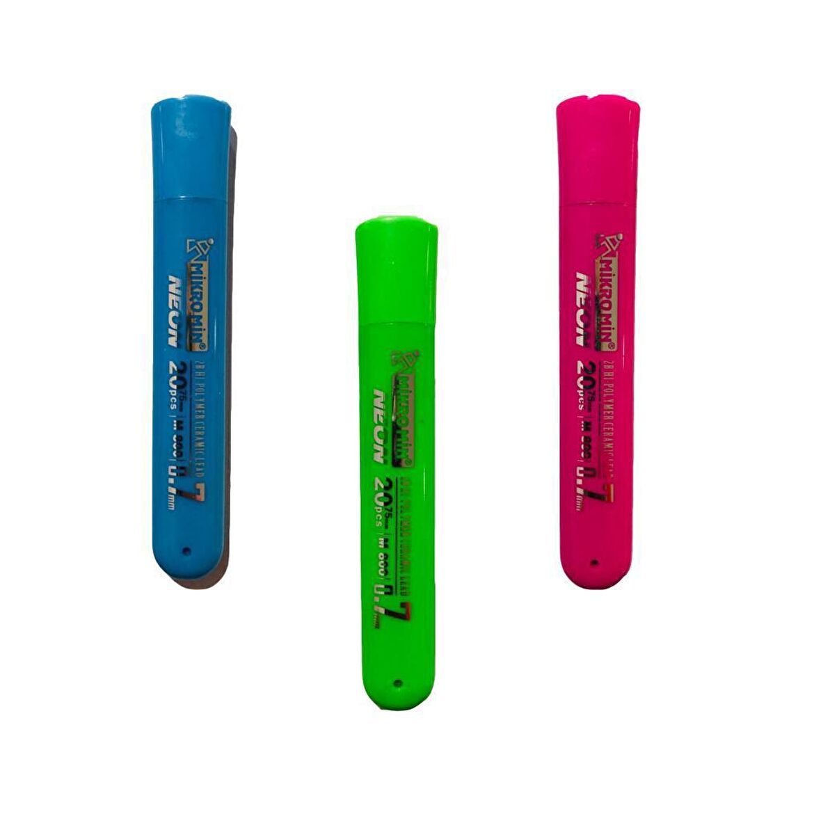 Mikro 0.7 Mm Uç Neon Kutu 3'lü