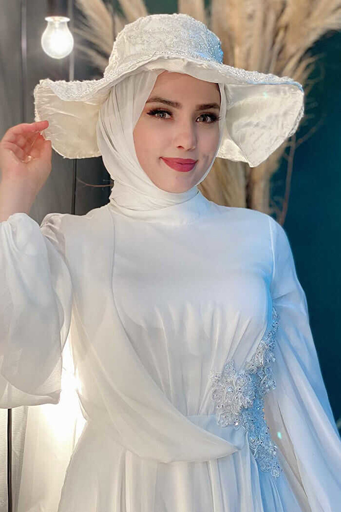 2049 çift katlı Jan Jan Şal Ekru