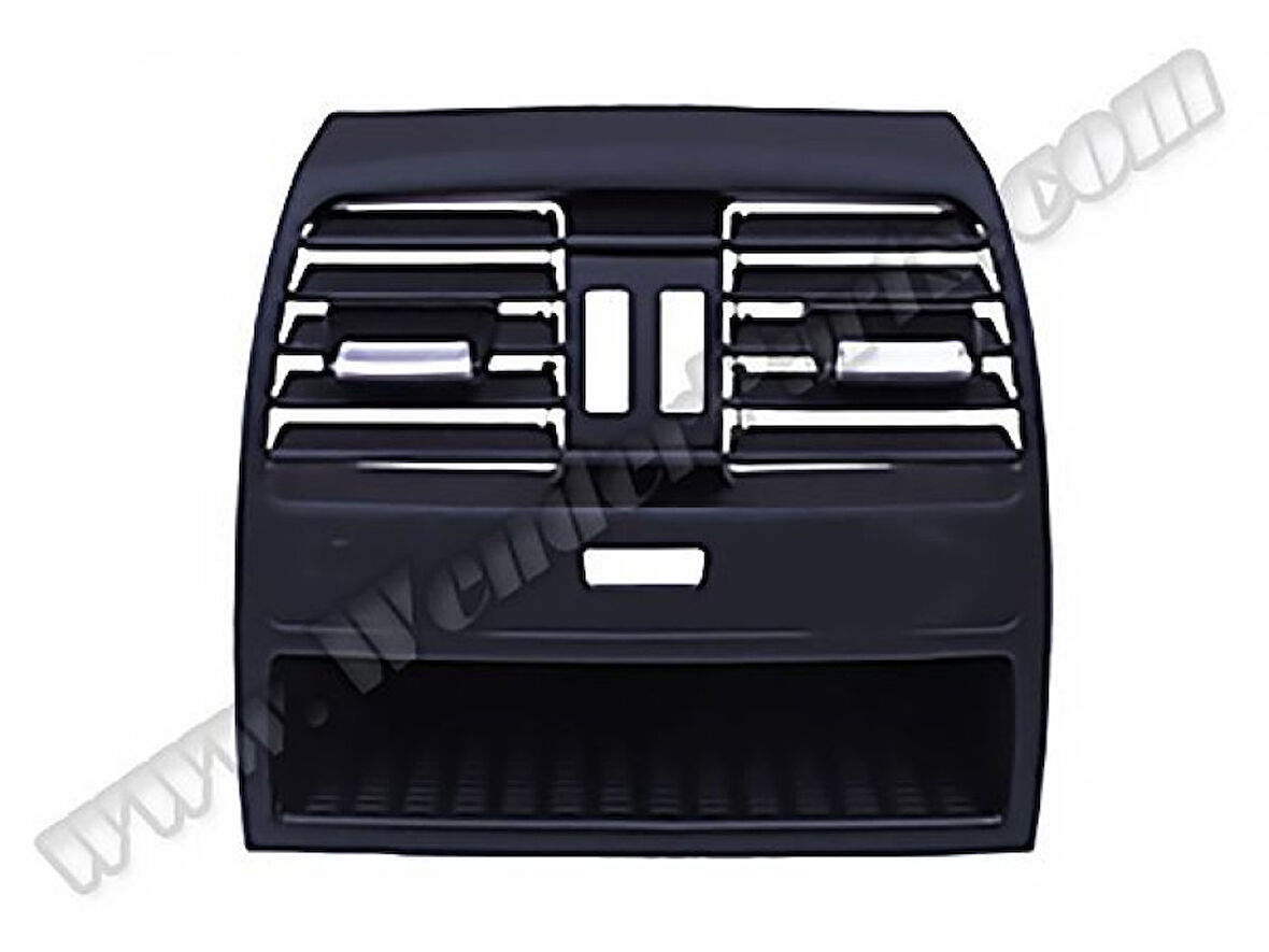 Bmw Klima/kalorıfer İzgarası F01 LCI Arka; Nikelajlı Siyah - Wenderparts Ba64229113688