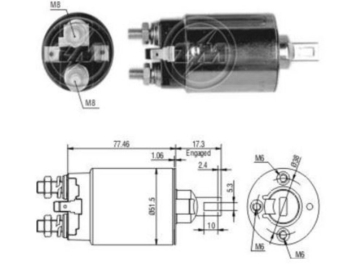 Mitsubıshı Mars Otomatıgı 12v Tcm Forklıft Hyundaı Excel Mitsubıshı Colt - Zm 0691