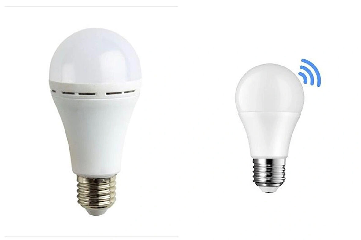 NOAS AKILLI AMPUL SETİ ( ŞARJLI AMPUL + SENSÖRLÜ AMPUL )