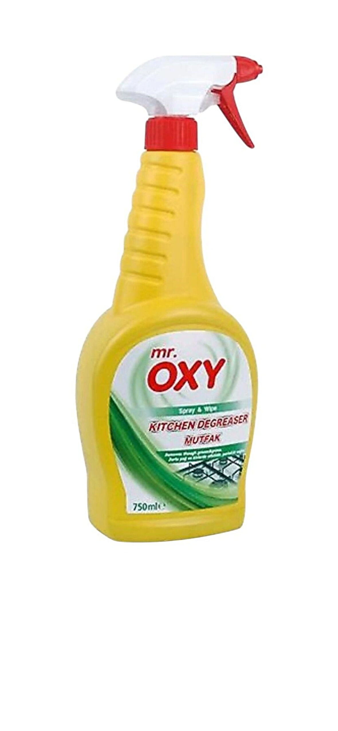 Mr. Oxy Mutfak Zorlu Yağ ve Kir Çözücü Sprey 750 ml