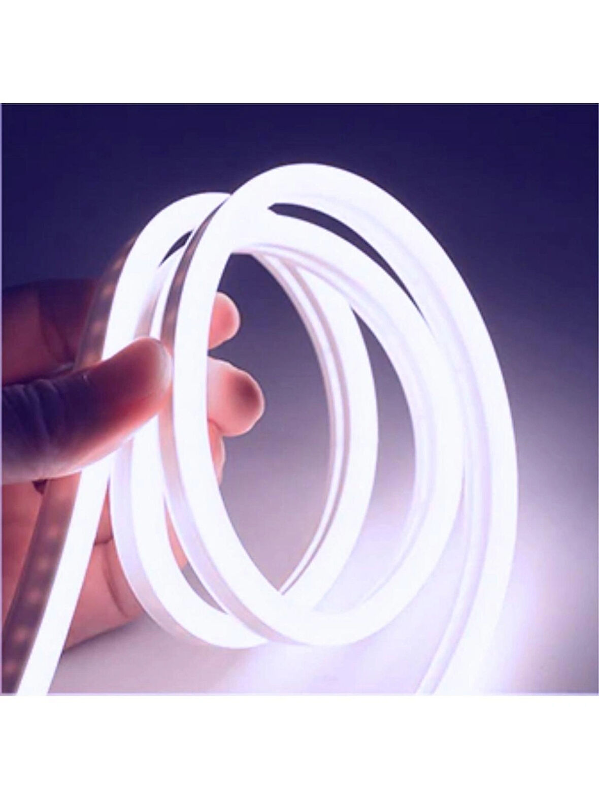 Helios 12V Neon Hortum Led 5 Metre 6500k Beyaz Işık
