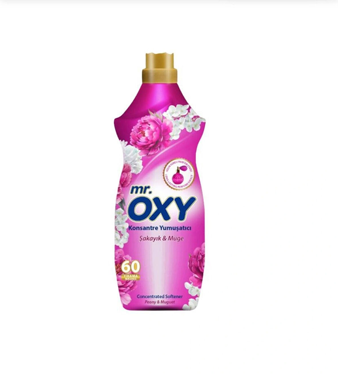 Mr. Oxy Konsantre Yumuşatıcı Şakayık & Müge 1440 ML ( 60 YIKAMA )