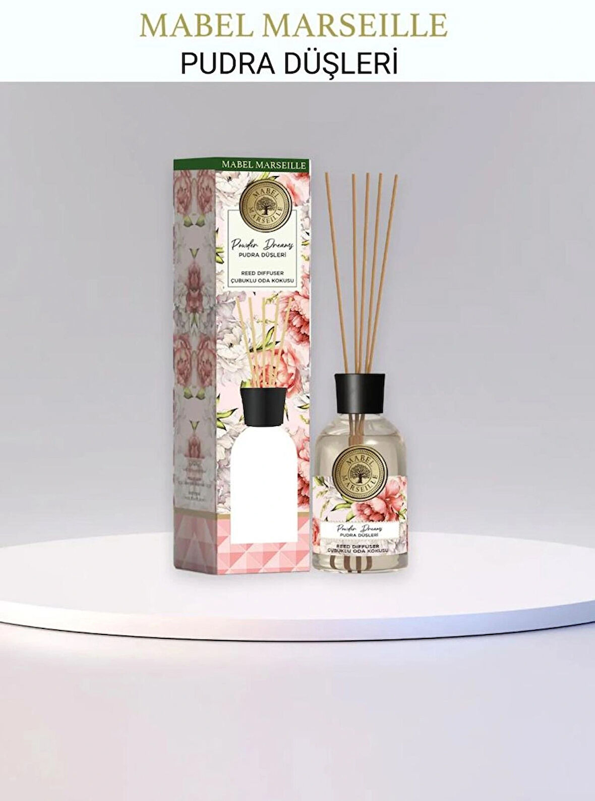 Mabel Marseille Pudra Düşleri Çubuklu Oda Kokusu 100 ML