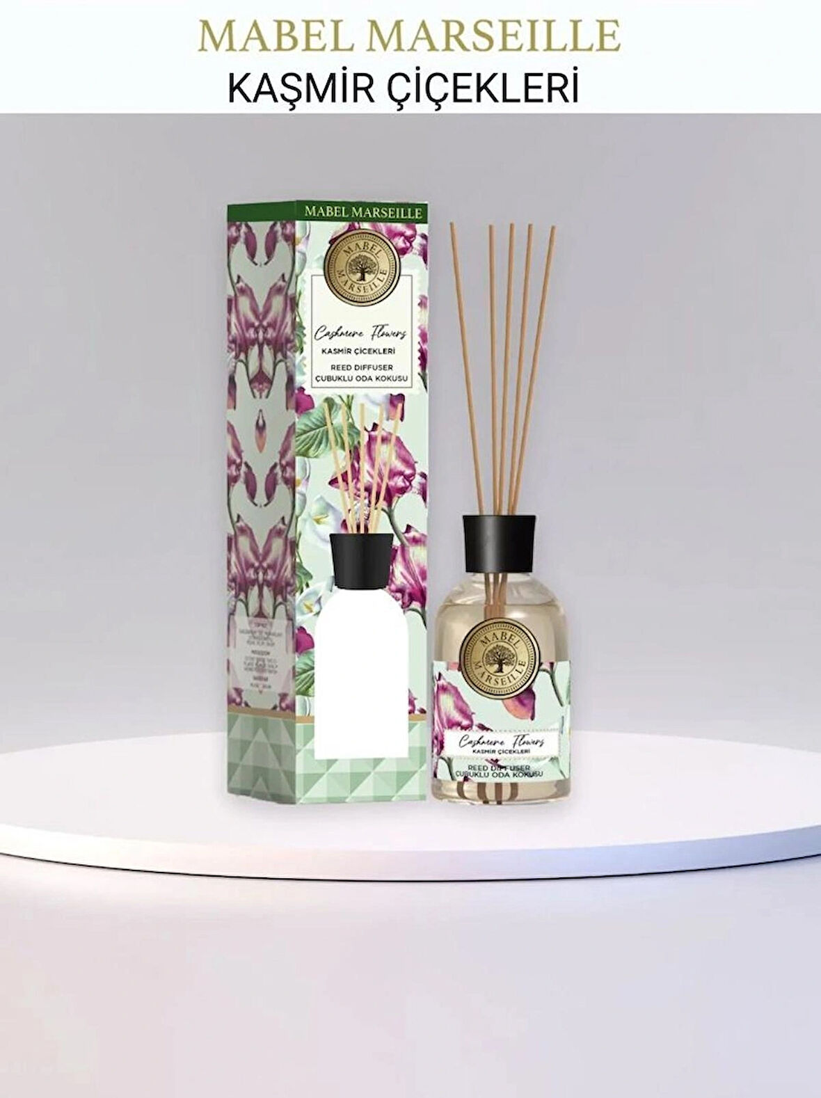 Mabel Marseille Kaşmir Çiçekleri Çubuklu Oda Kokusu 100 ML