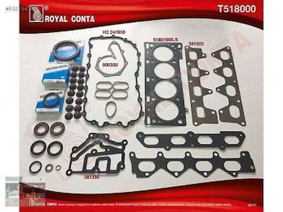 Renault Motor Takım Contası Keceli Laguna II 2,0 16v F4r - Royal T518000