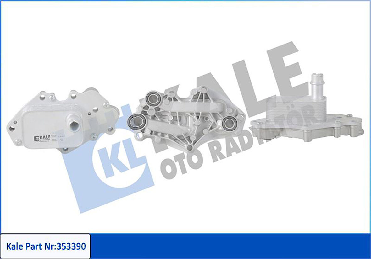 Opel Yag Sogutucu Komple Astra J Astra K İnsignia A Mokka B16dth - Kale 353390