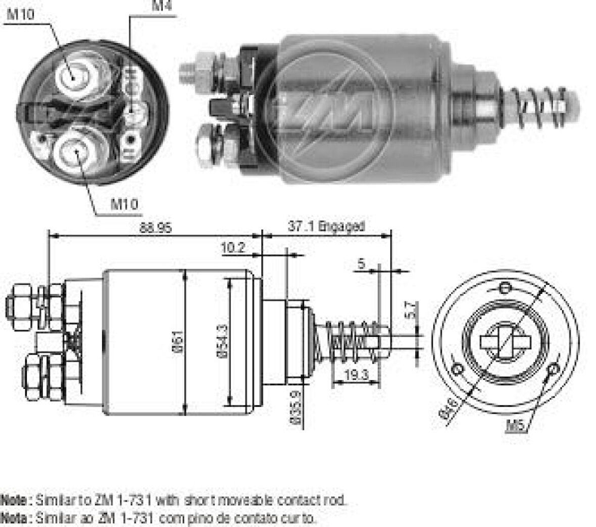 Mercedes Mars Otomatıgı 12v Mercedes Diesel (cbs B704) - Zm 0543