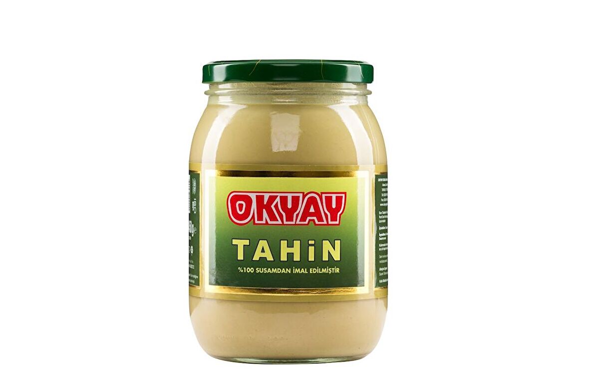 TAHİN OKYAY 1.50 KG CAM  KAVANOZ TAHİN