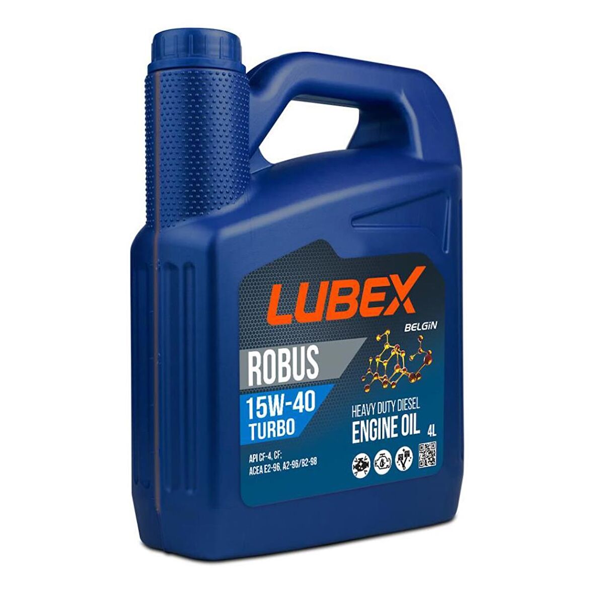 Lubex Robus Turbo 15W-40 4 Lt Dizel Mineral Motor Yağı