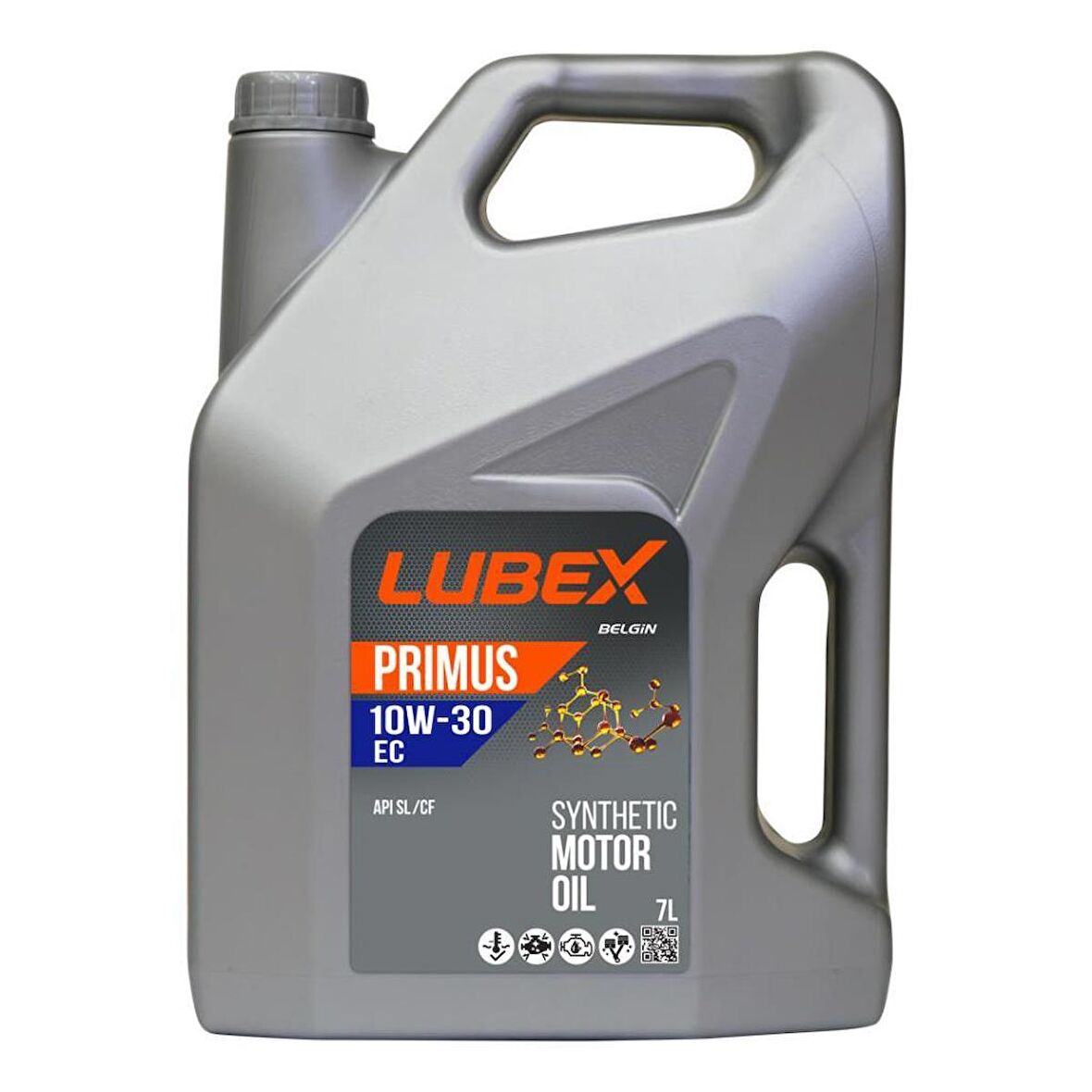 Lubex Primus EC 10W-30 7 Lt Yarı Sentetik Motor Yağı