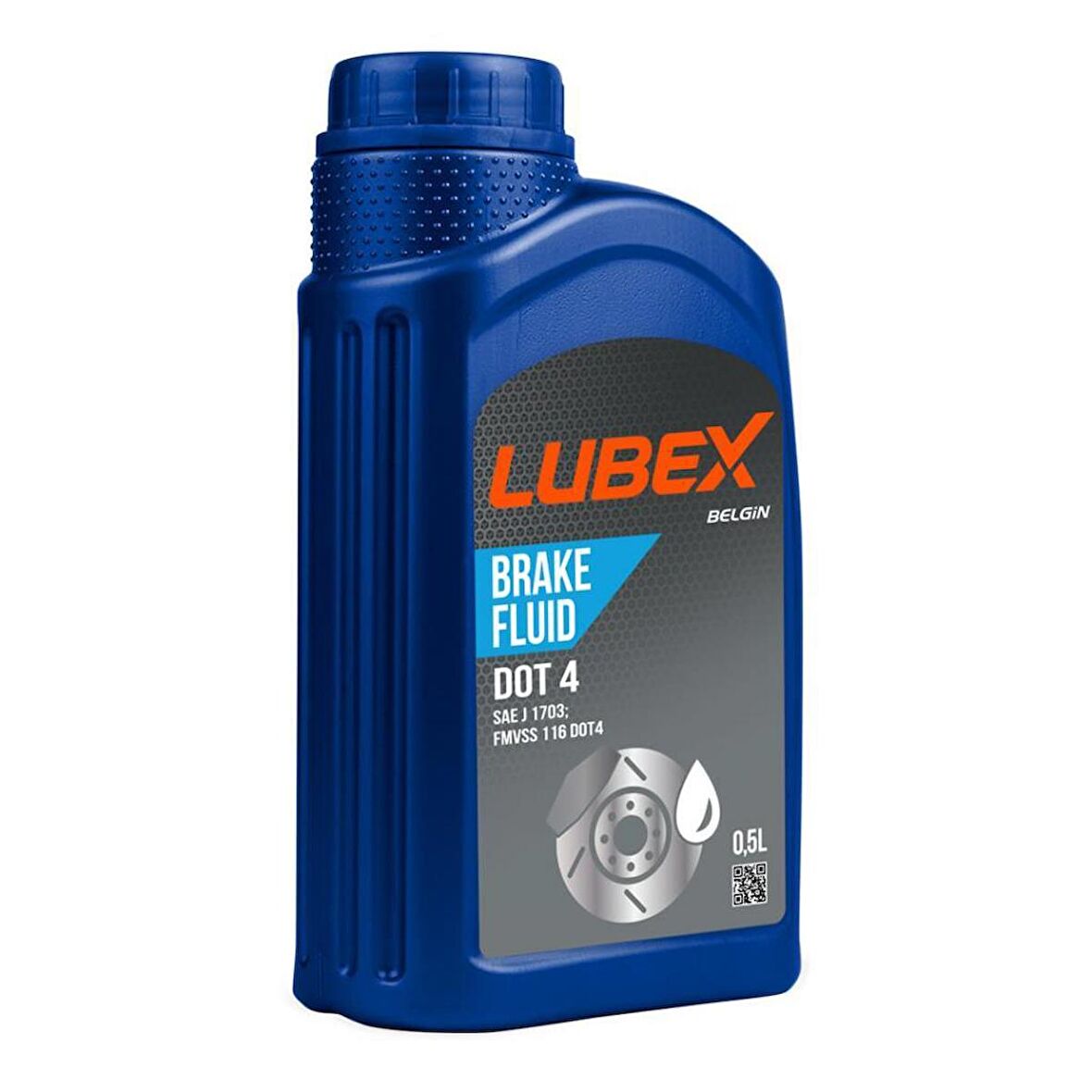 Lubex Brake Fluid DOT 4 Fren Hidrolik Yağı 500 Ml