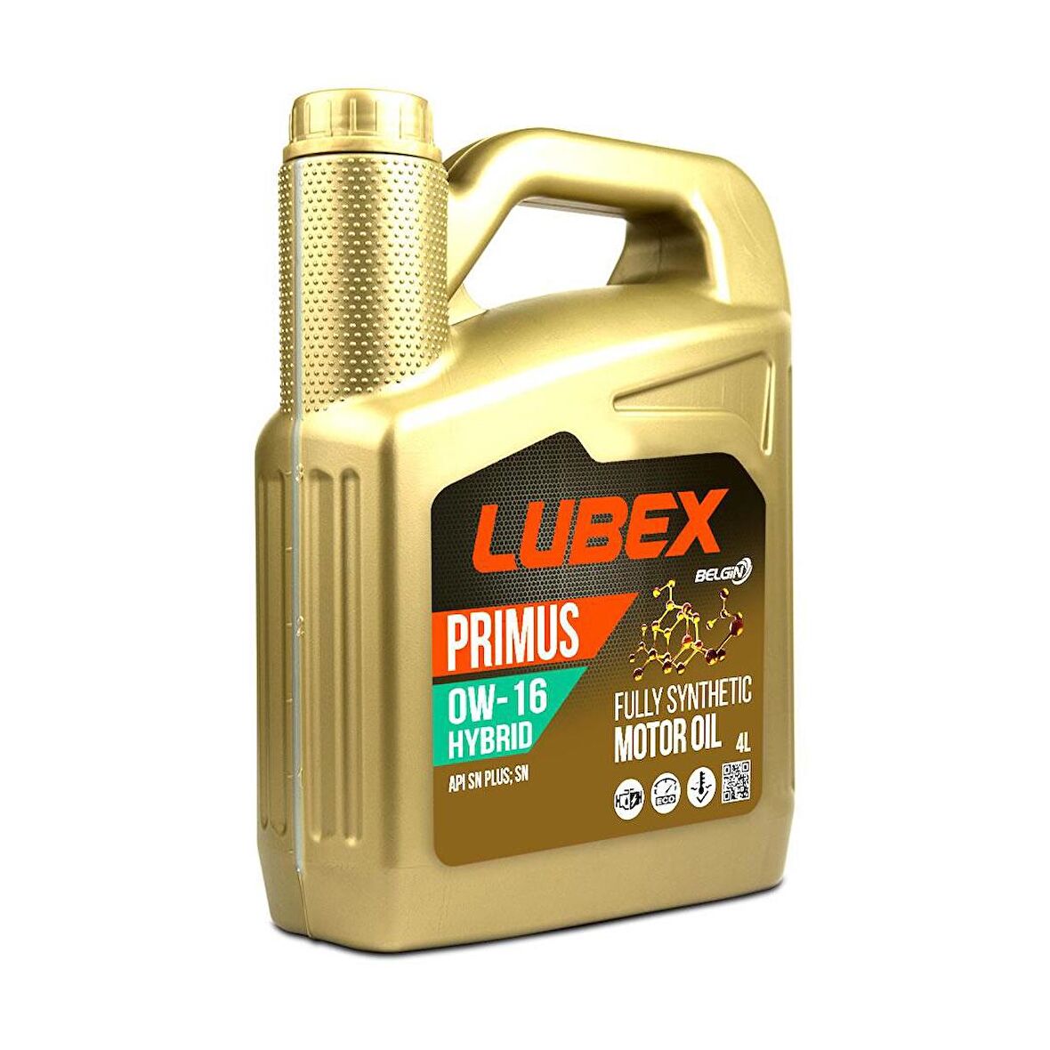 Lubex Primus Hybrid 0W-16 4 Lt Tam Sentetik Motor Yağı