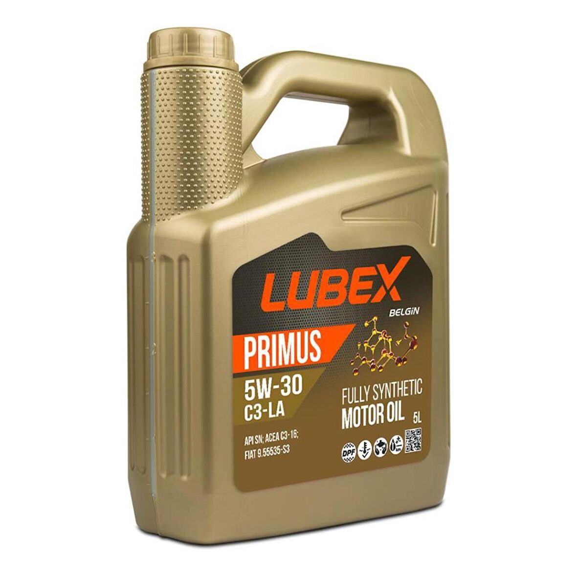 Lubex Primus C3-LA 5W-30 5 Lt Partiküllü Motor Yağı