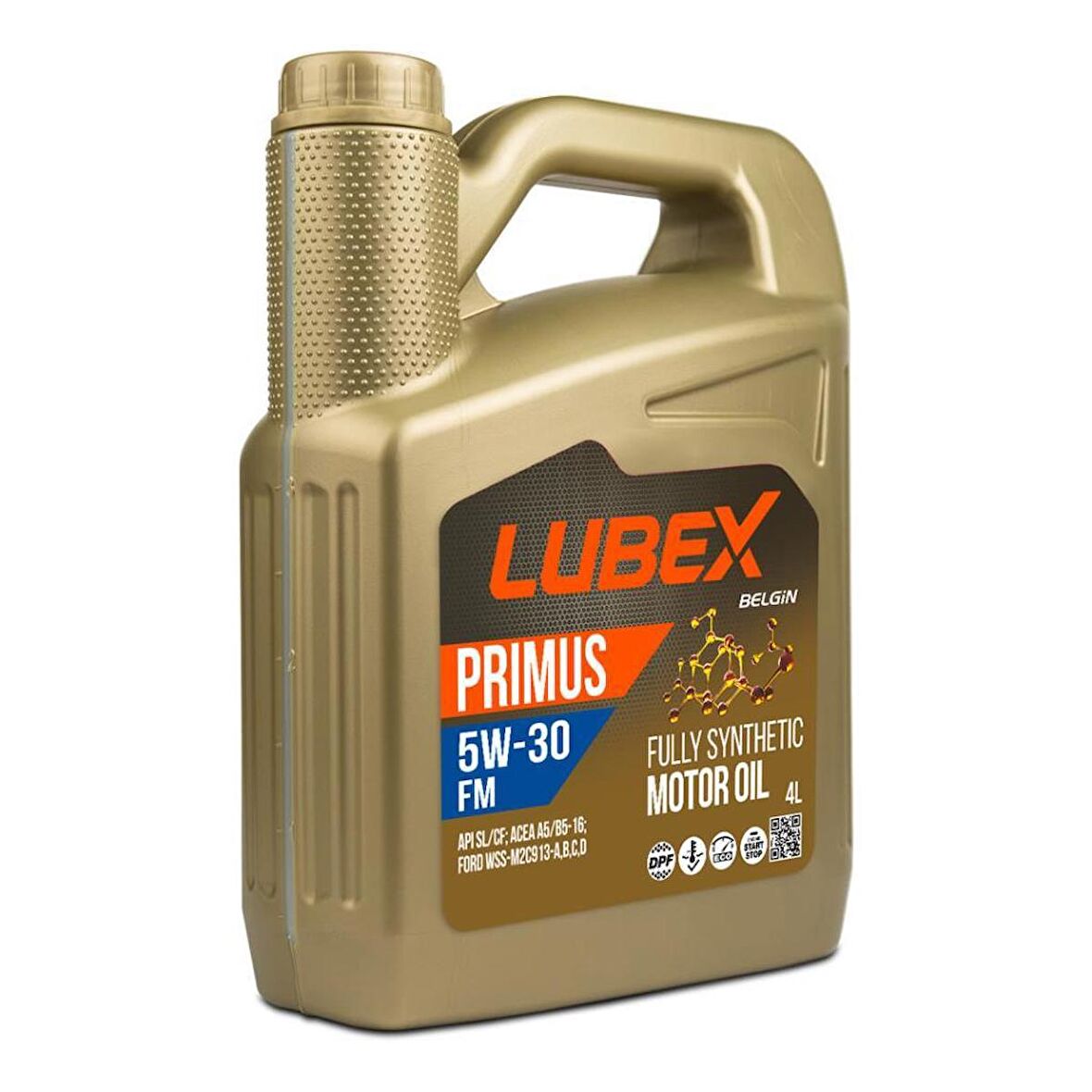 Lubex Primus FM 5W-30 4 Lt Tam Sentetik Motor Yağı