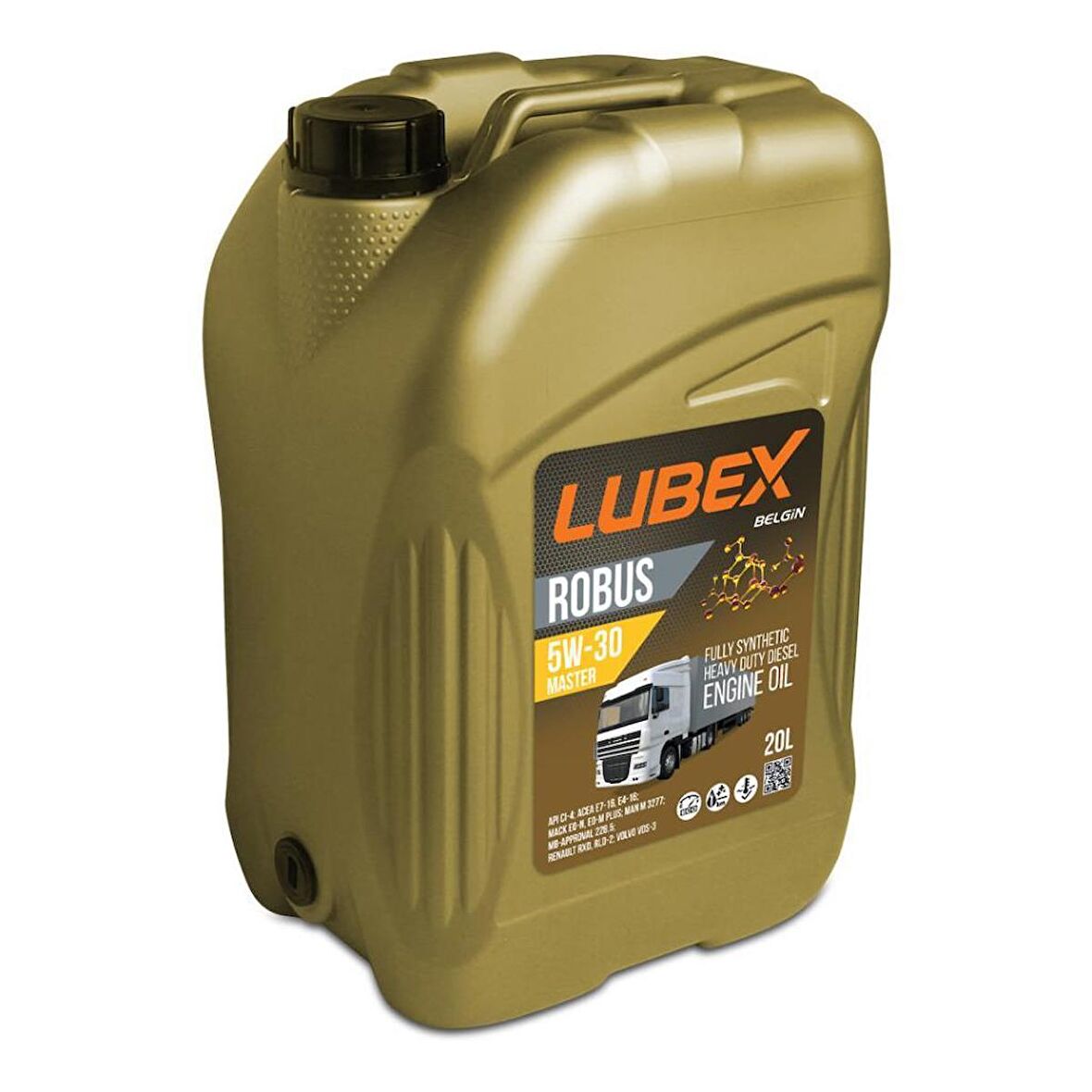 Lubex Robus Master 5W-30 20 Lt Ağır Hizmet Dizel Motor Yağı