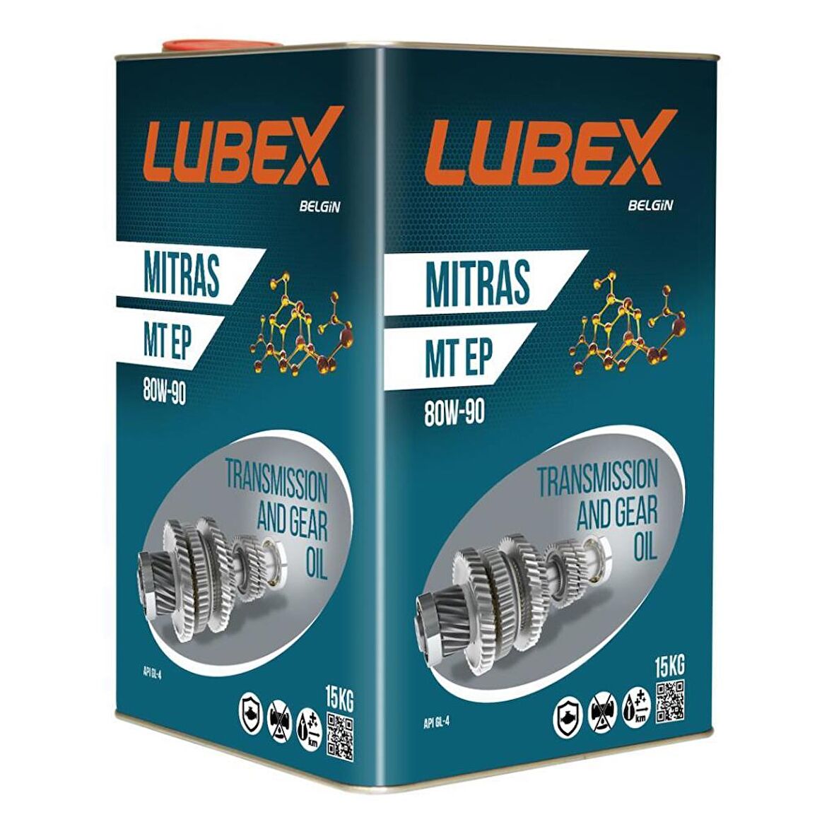 Lubex Mitras MT EP 80W-90 15 Kg Manuel Şanzıman Yağı