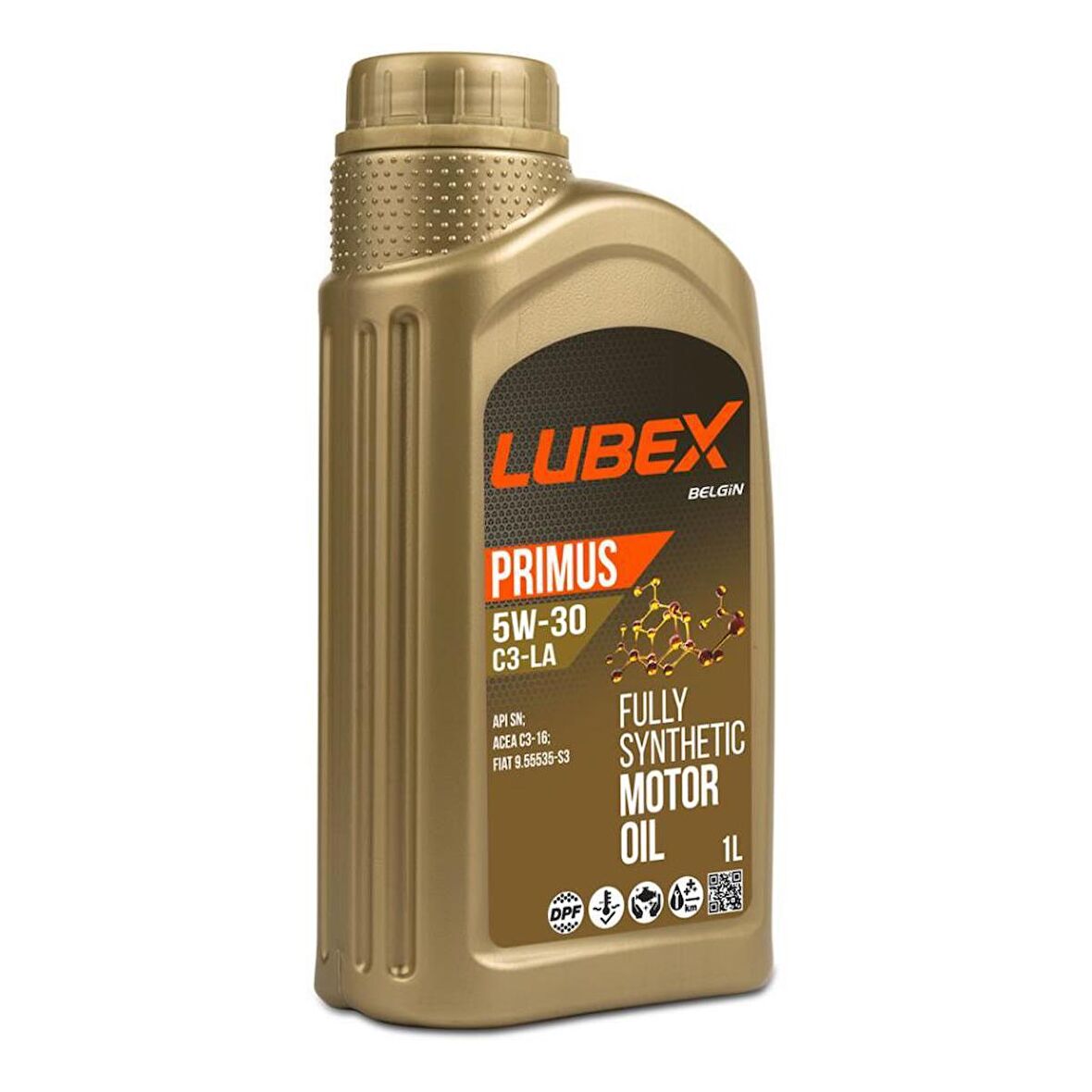 Lubex Primus C3-LA 5W-30 1 Lt Partiküllü Motor Yağı