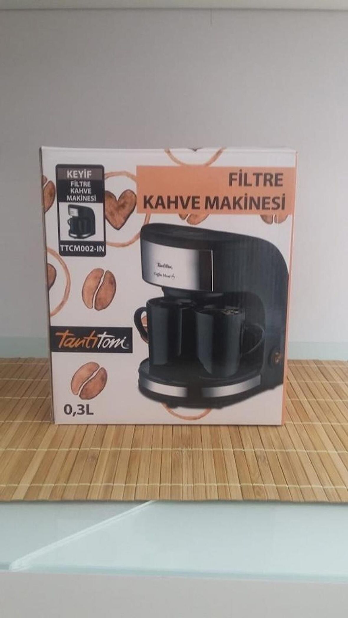 Tantitoni Solo Inox Filtre Kahve Makinesi