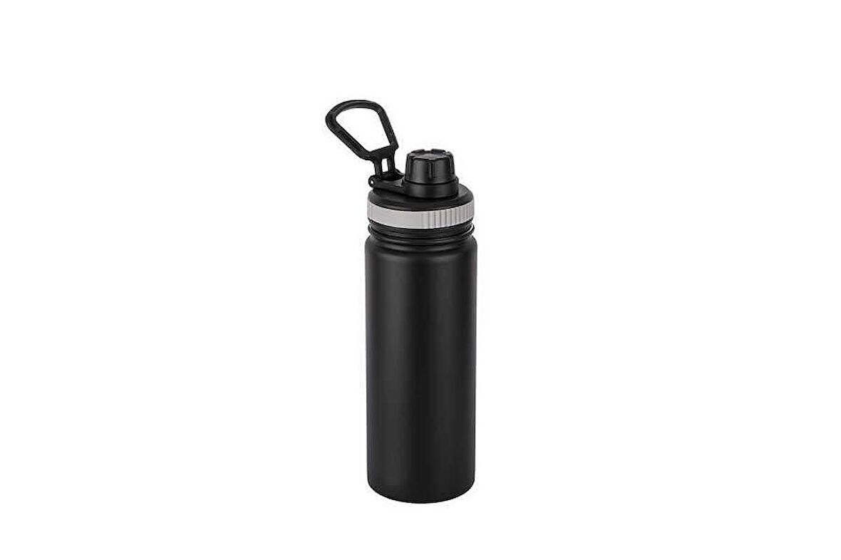 TANTİTONİ SİYAH PASLANMAZ ÇELİK SU ŞİŞESİ 530ML JAR 13448S