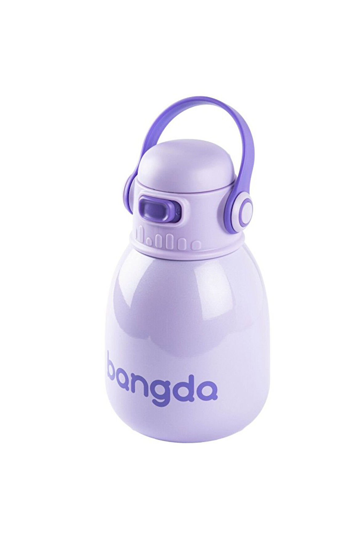 BANGDA MOR ÇİFT KATMANLI TUTACAKLI PASLANMAZ ÇELİK ÇOCUK TERMOSU 800ML