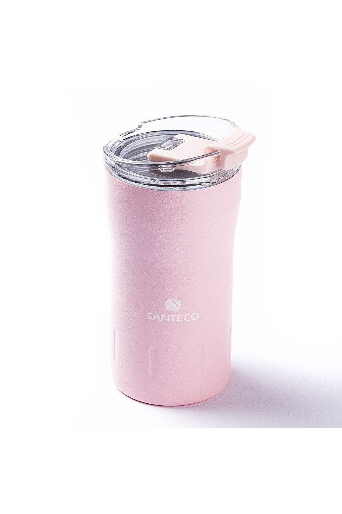 TANTİTONİ PEMBE ÇİFT KATMANLI PASLANMAZ ÇELİK TERMOS BARDAK 350ML 