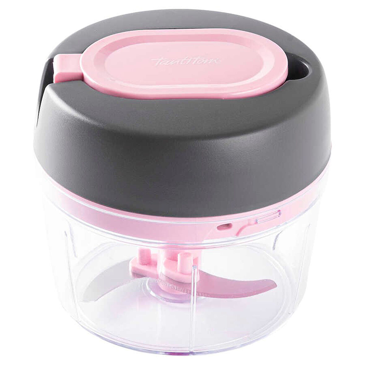 Tantitoni Füme Pembe Küçük Pratik Doğrayıcı 400ml 