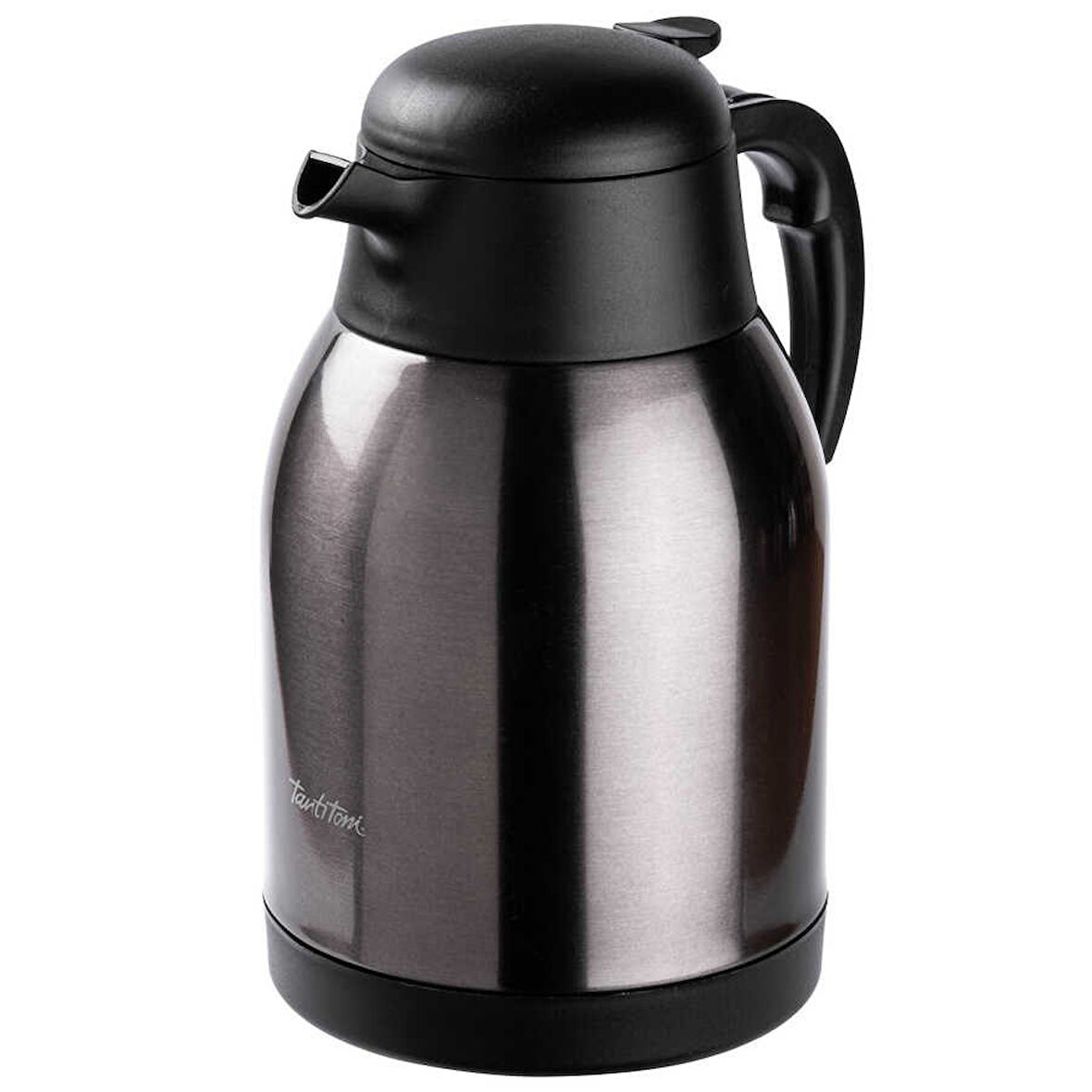 Tantitoni Paslanmaz Çelik Çay Termosu 2 lt Antrasit 