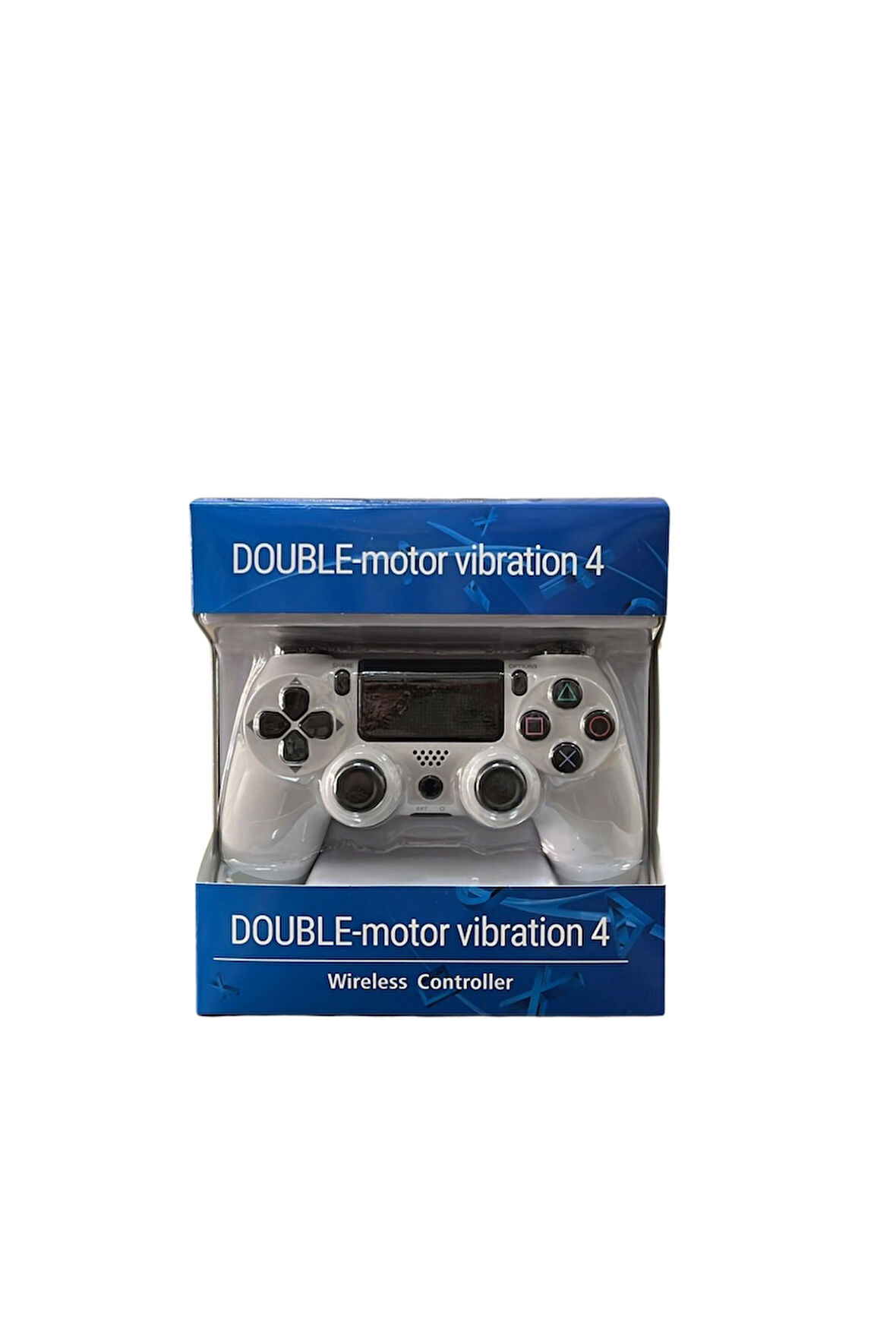GlrTech P4I Kablosuz Oyun Kolu  Double Motor Titreşimli Şarj Edilebilir PS4 Uyumlu