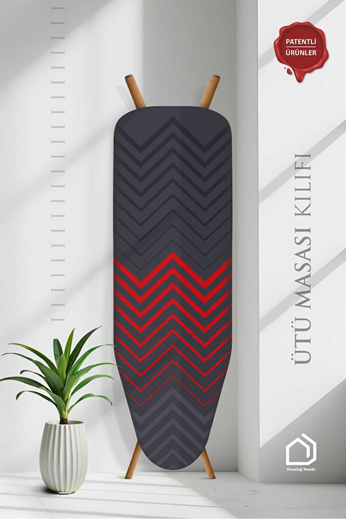 Harbinger Keçeli %100 Pamuklu Isıya Dayanıklı Ütü Masası Bezi Kılıfı