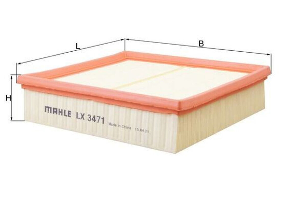 Mercedes Hava Filtresi X156 13> X117 15>19 W176 12>18 W246 11>18 C117 13>18 - Mahle Lx3471