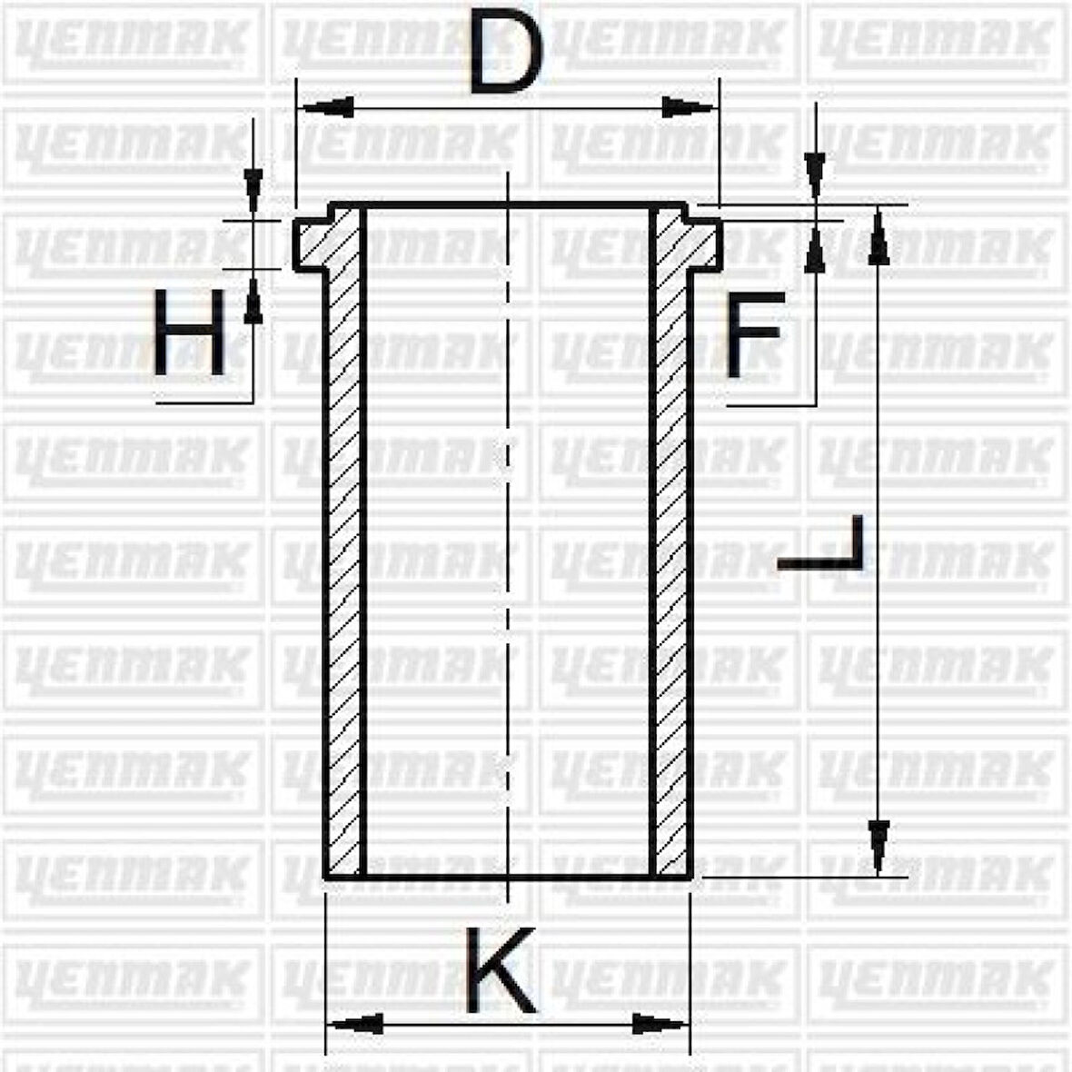 Guleryuz Ticarı Motor Gomlek Std Kobra 3500 - Yenmak 51-65533-000
