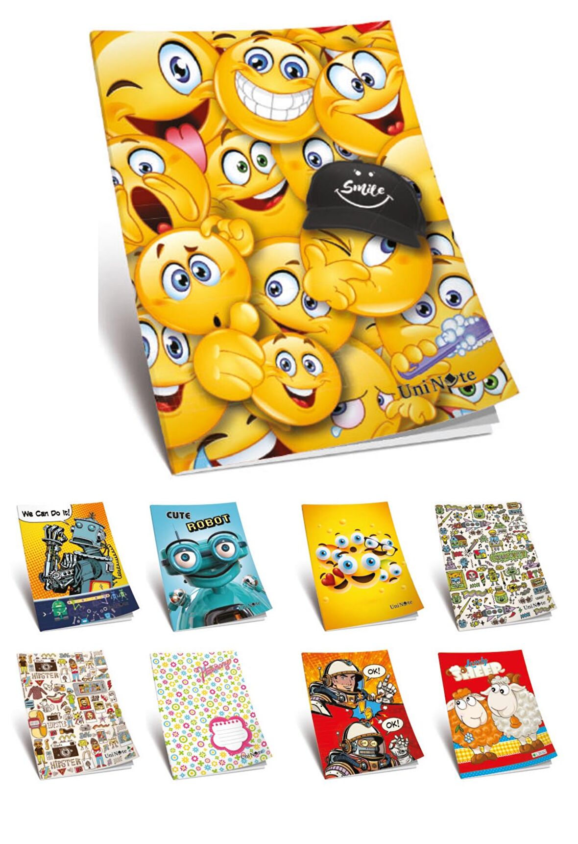 Çınar Dikişli Defter Karton Kapak Çizgili 40 Yp A5 40/1