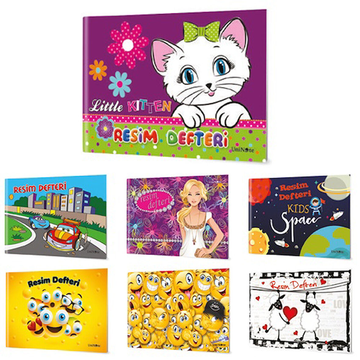 Çınar Resim Defteri Orta 30 Yaprak Perforajlı - 3 adet