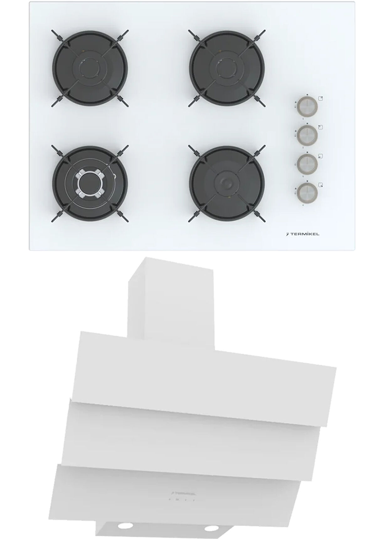 Termikel Ankastre Set (BH P7194C W + CH S6532C WW)