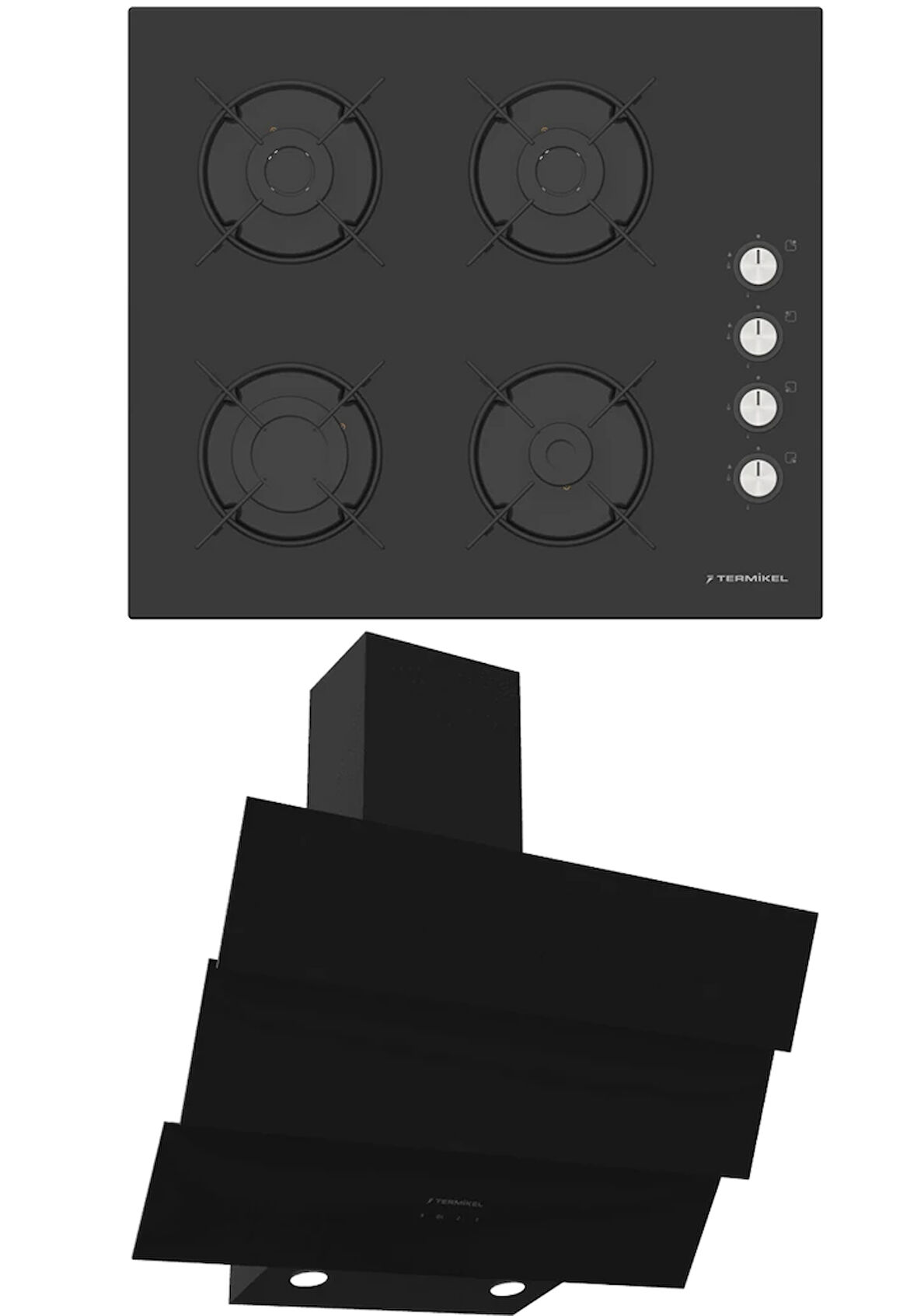 Termikel Ankastre Set (BH P6144C B + CH S6532C BB)