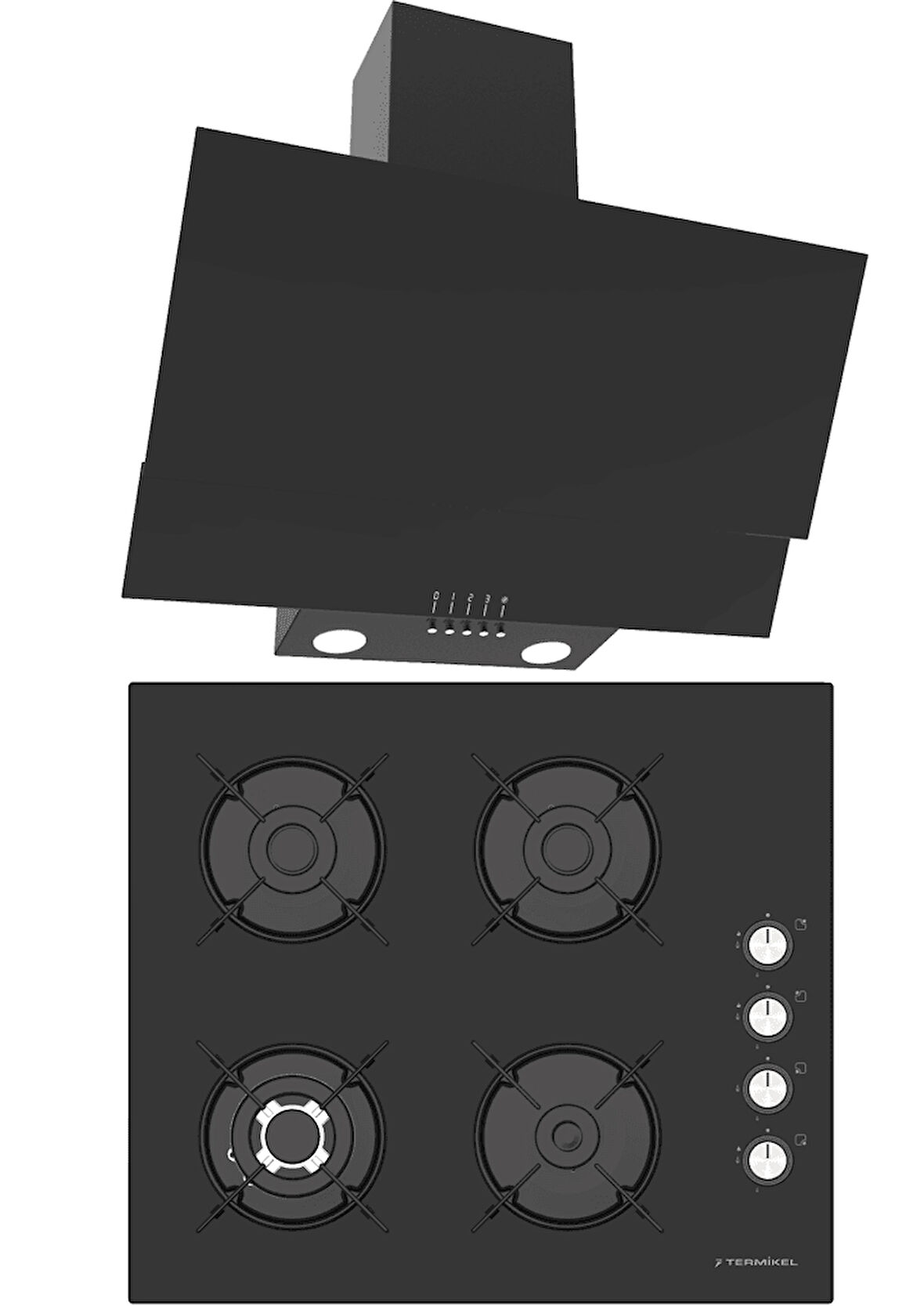 Termikel Ankastre Set (BH P6194C B - ARGEMON BB60)