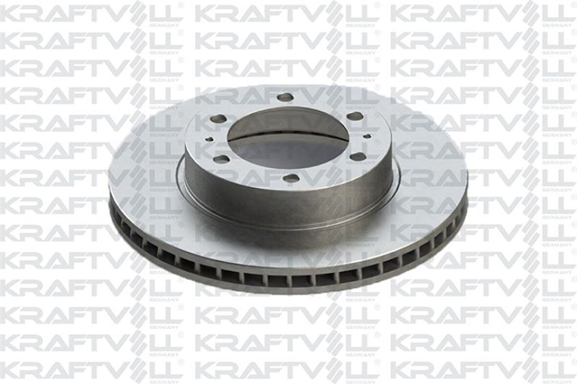 Toyota Ticarı On Fren Diski (aynası) Havalı Toyota Hilux 2.5 D4d 2005-> Hilux Vigo 2015-> (319x6) - Kraftvoll 07040142