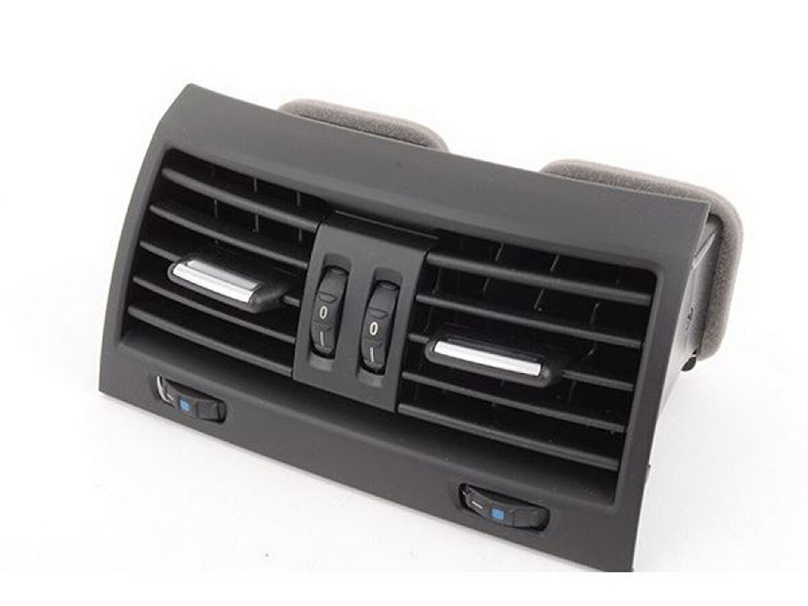 Bmw Bmw F10 LCI Klima Kalorıfer İzgarası F10 LCI Arka Komple Siyah - Wenderparts Ba64229172344s