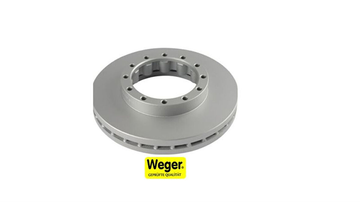 Mitsubıshı Ticarı Arka Fren Diski Mitsubıshı Fuso Canter Euro 5  Tfb75-85 - Weger 425 098-2