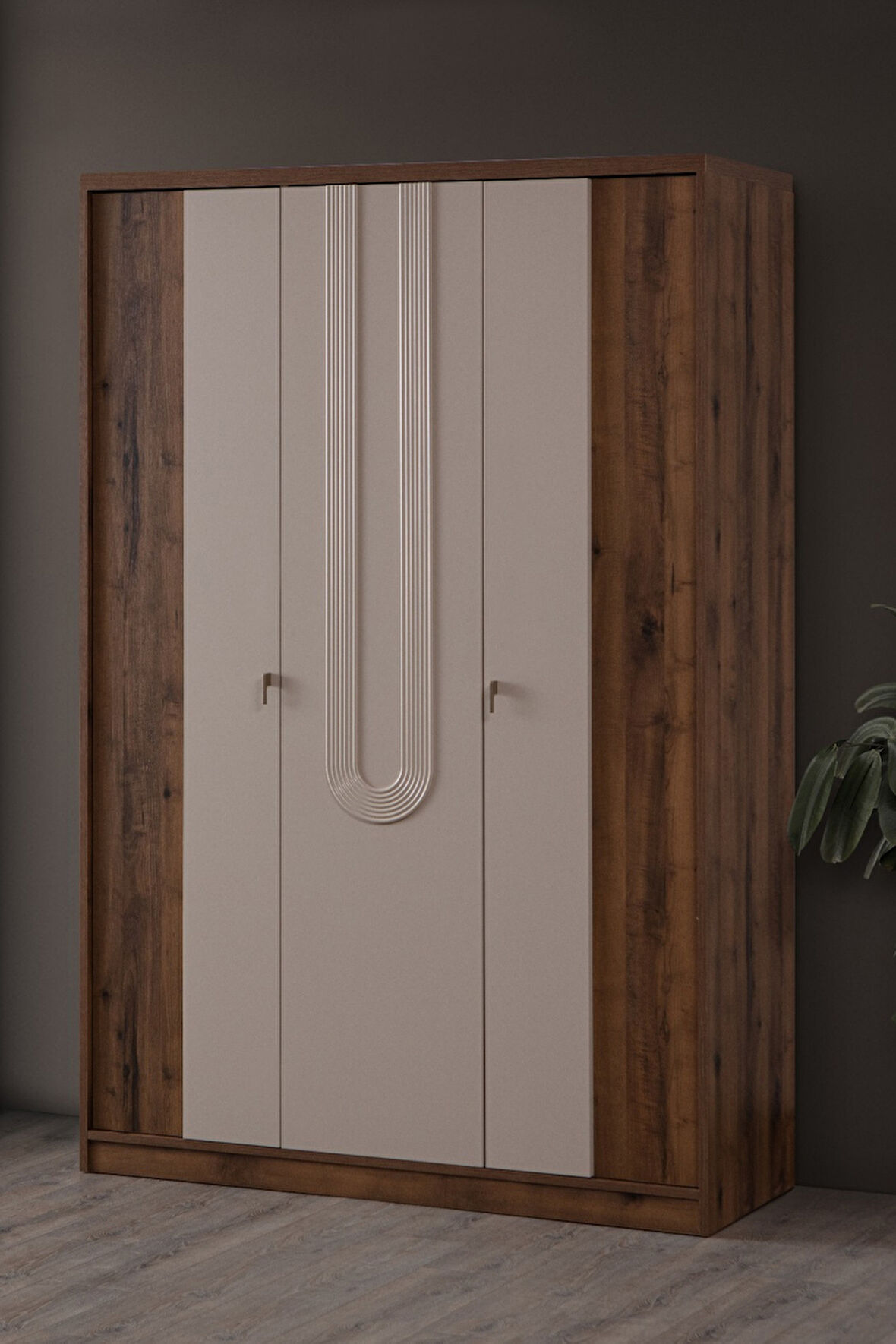 Gardırop, Megan 3 Kapaklı Dolap