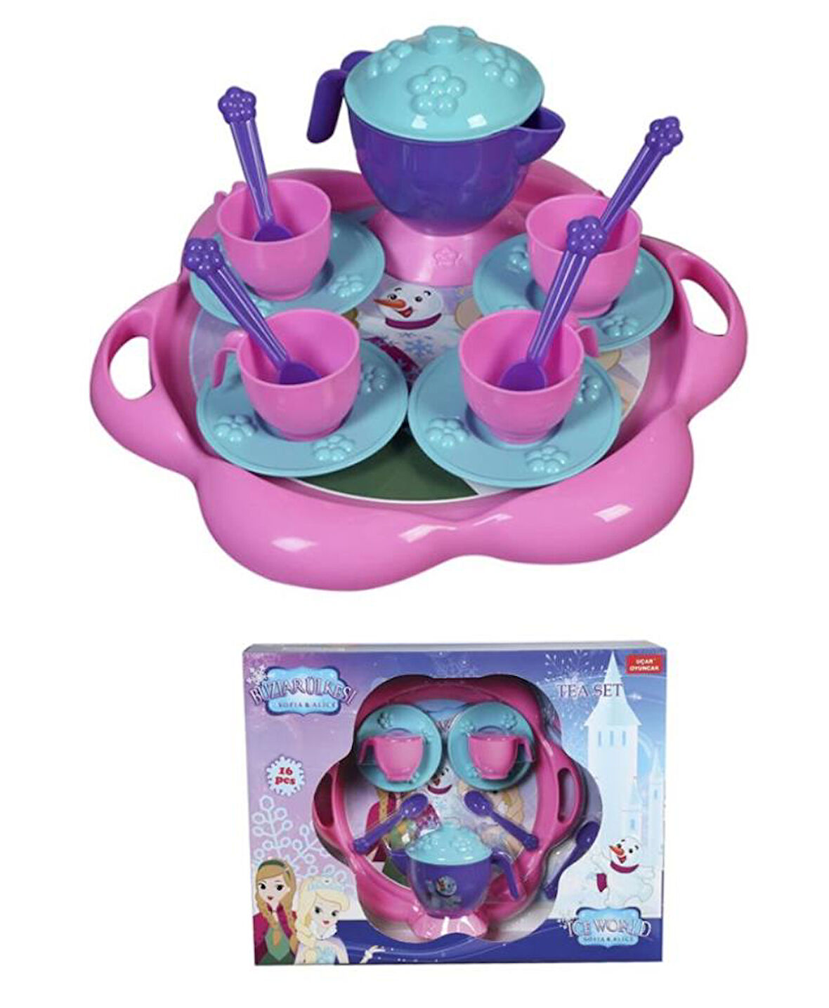 Oyuncak Frozen Çay Seti Kız Çocuk 